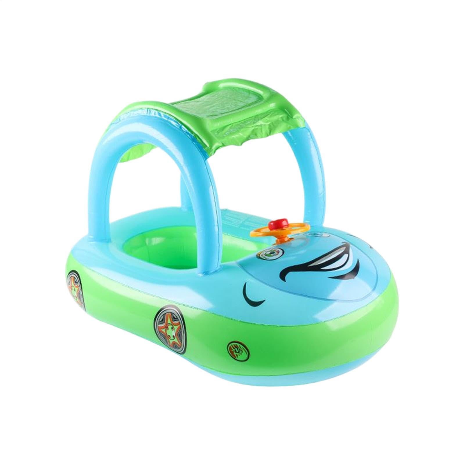 Children's Swimming Pool Float Buoys in the Shape of a Car with Bumper for