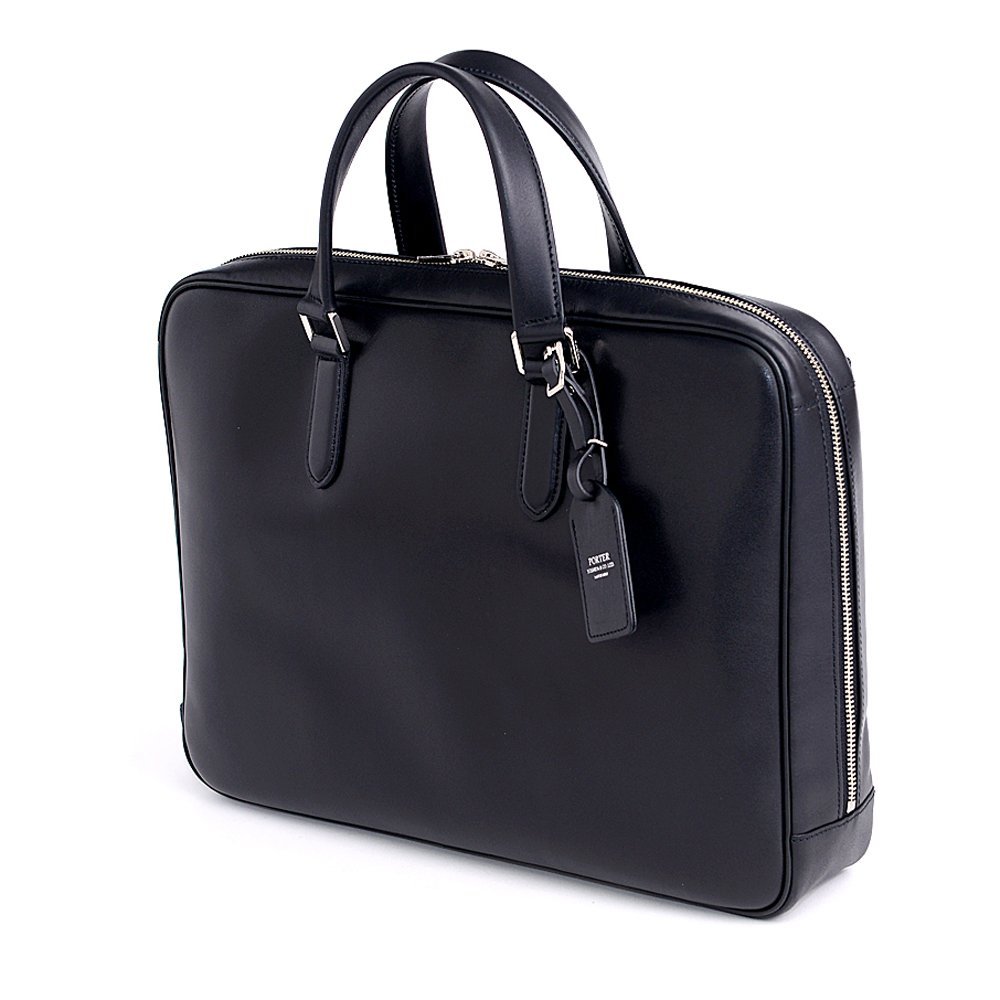 PORTER TANKE ブリーフケース ブラック 美品 ビジネスバッグ PORTER ポーター リアル ブリーフケース 820-07264 吉田カバン 日本製
