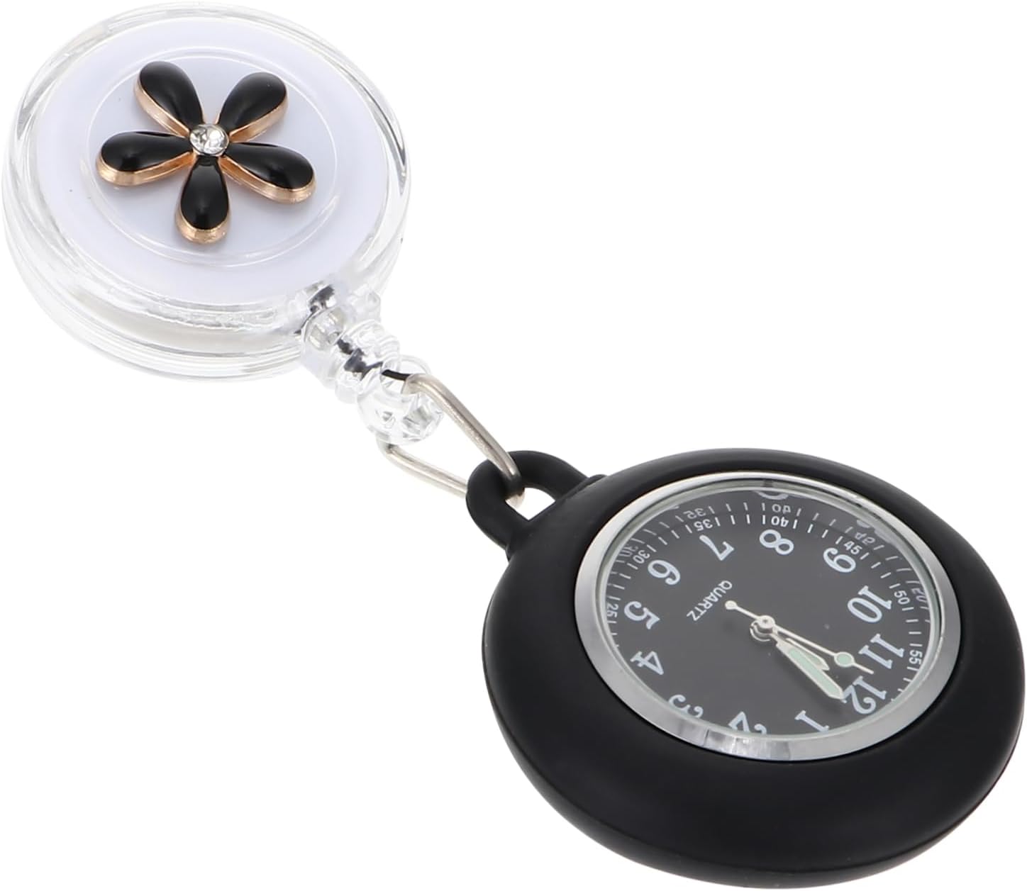 LIFKOME Nurse Watch with Digital Dial for Precise Timekeeping Practical Hanging Clip Design for Nurses and Professionals Unique Women Healthcare Workers