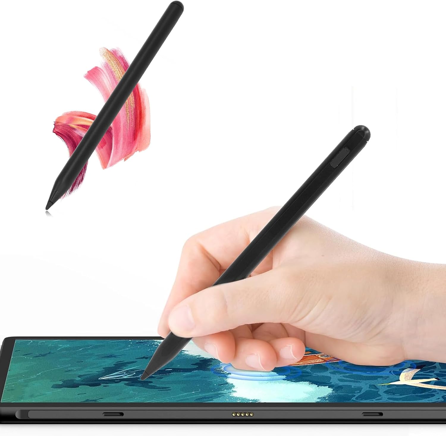 Pen, 4096 Levels of Pressure Sensitivity, Fast Charge with Palm Rejection, Tilt Sensitivity, for IdeaPad Duet Chrome Book, for Duet 5, for IdeaPad Duet 5 Chrome