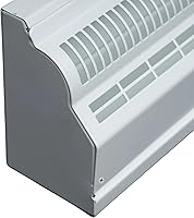 Vista 2 de TruAire Registro de zócalo de 48 pulgadas (blanco)