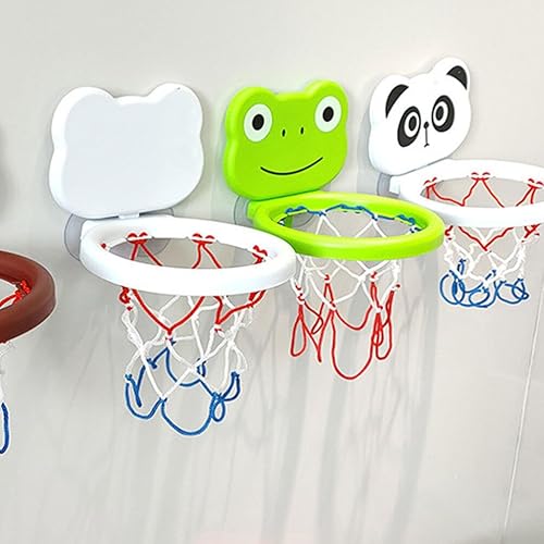 Miniatura 8 de Totority Aro de baloncesto, ventosa colgante juguetes educativos juguetes de baño aro de baloncesto mini juguetes interior juego montado en la pared