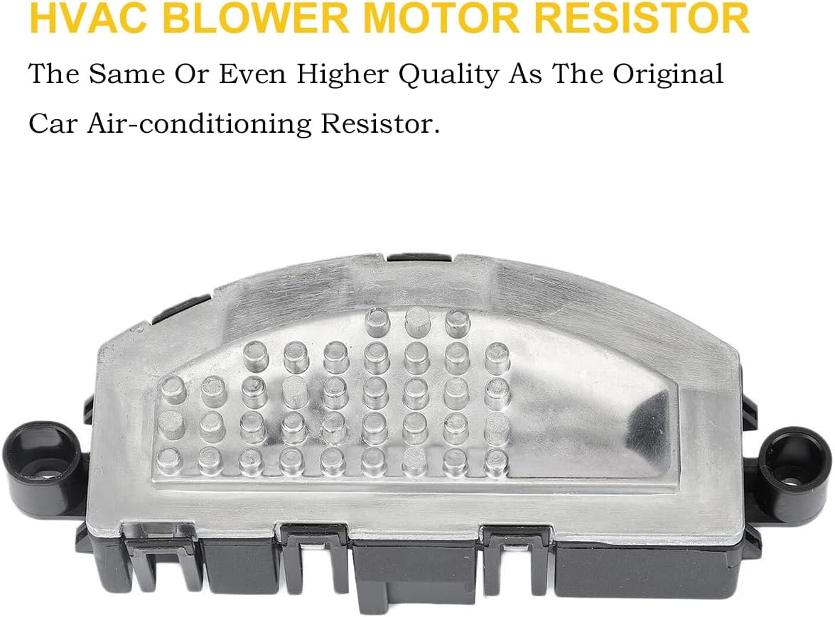HVAC Blower Motor Resistor Compatible with Audi, Volkswagen Vehicles-A4, A5 Quattro,Q5, RS5,S4,S5, SQ5/ A3,Q3,Golf,GTI,Jetta TT & Porsche Macan Fan Control Module Replaces# 8T0820521,5Q0907521