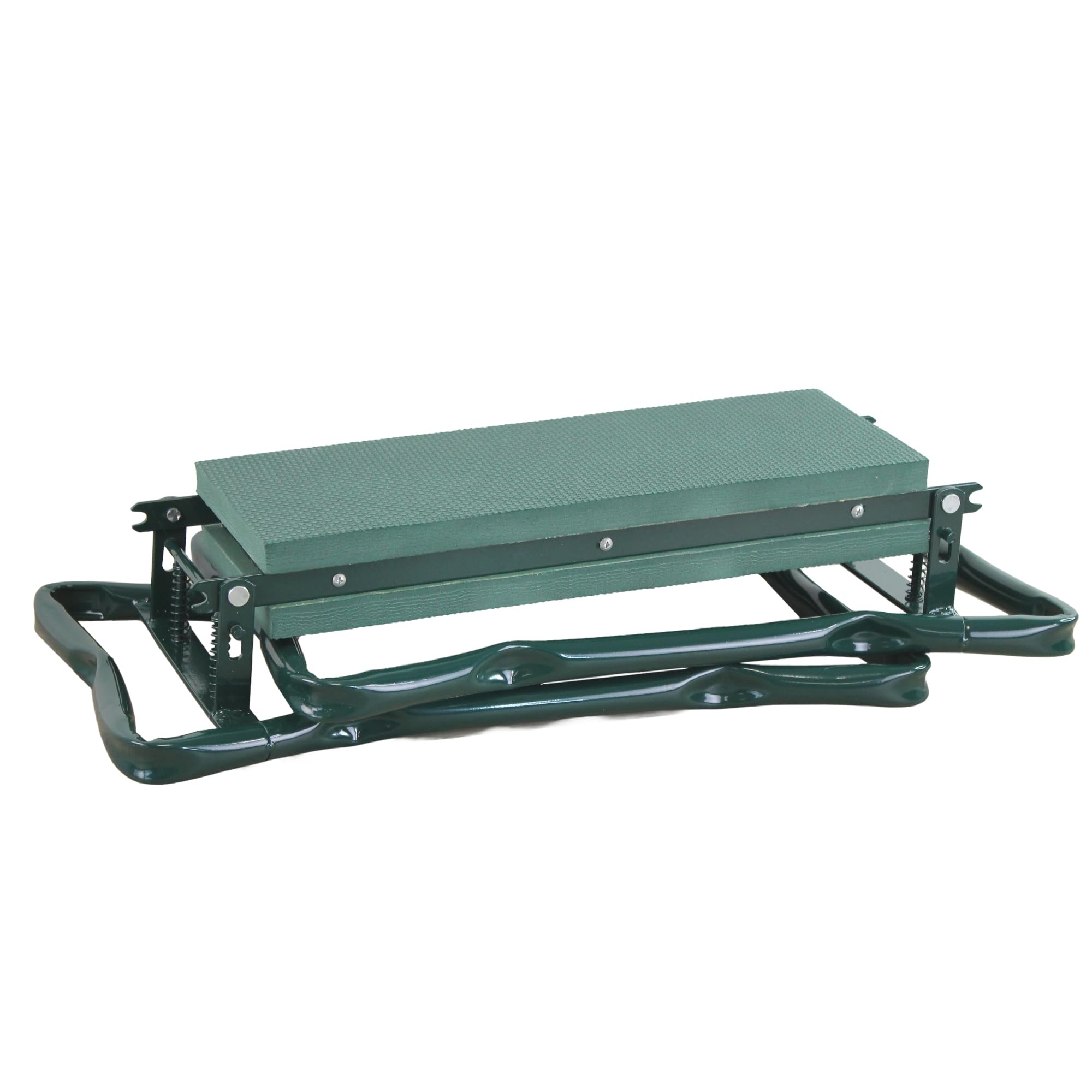 Fishtec - Tabouret de Jardinage Pliable 2 en 1 - Siège et agenouilloir Ergonomique - Coussin en Mousse EVA Confortable - Structure en Acier Robuste - Jardinage Assis ou à Genoux sans Fatigue