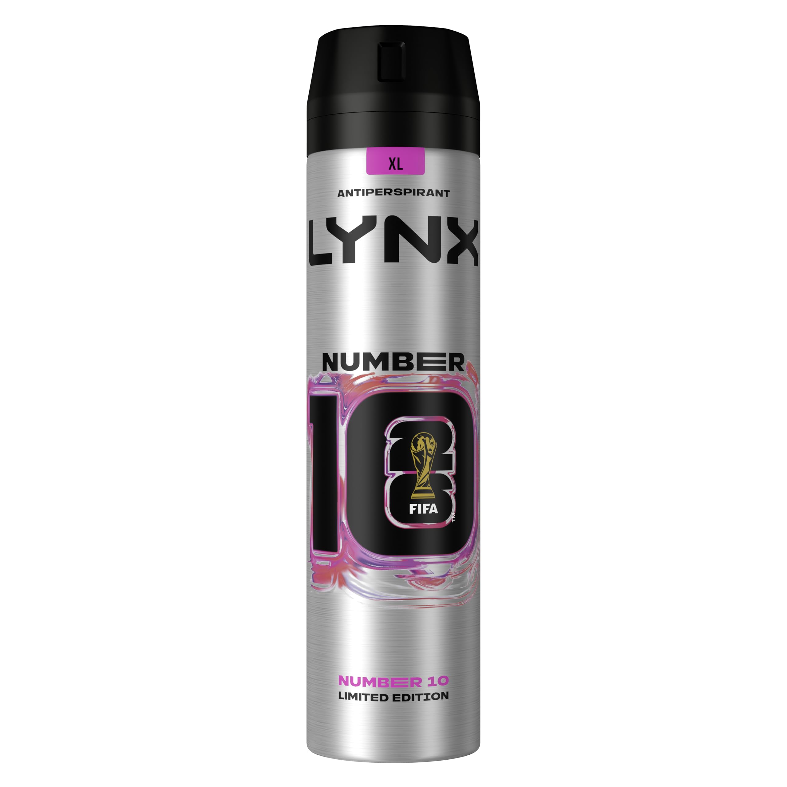 Lynx FIFA Number 10 Limited Edition Deodorant 18 Pk 250ml Anti Perspirant Spray