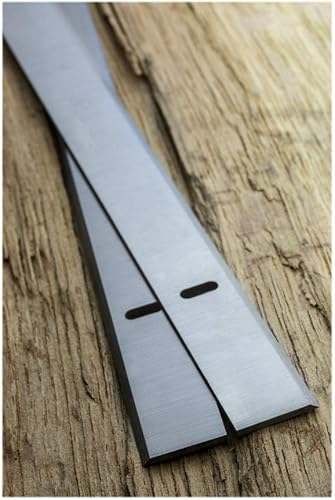 Miniatura 4 de Cuchillas de cepilladora ranuradas HSS de 8 pulgadas compatibles con Draper 09543 (paquete de 2)