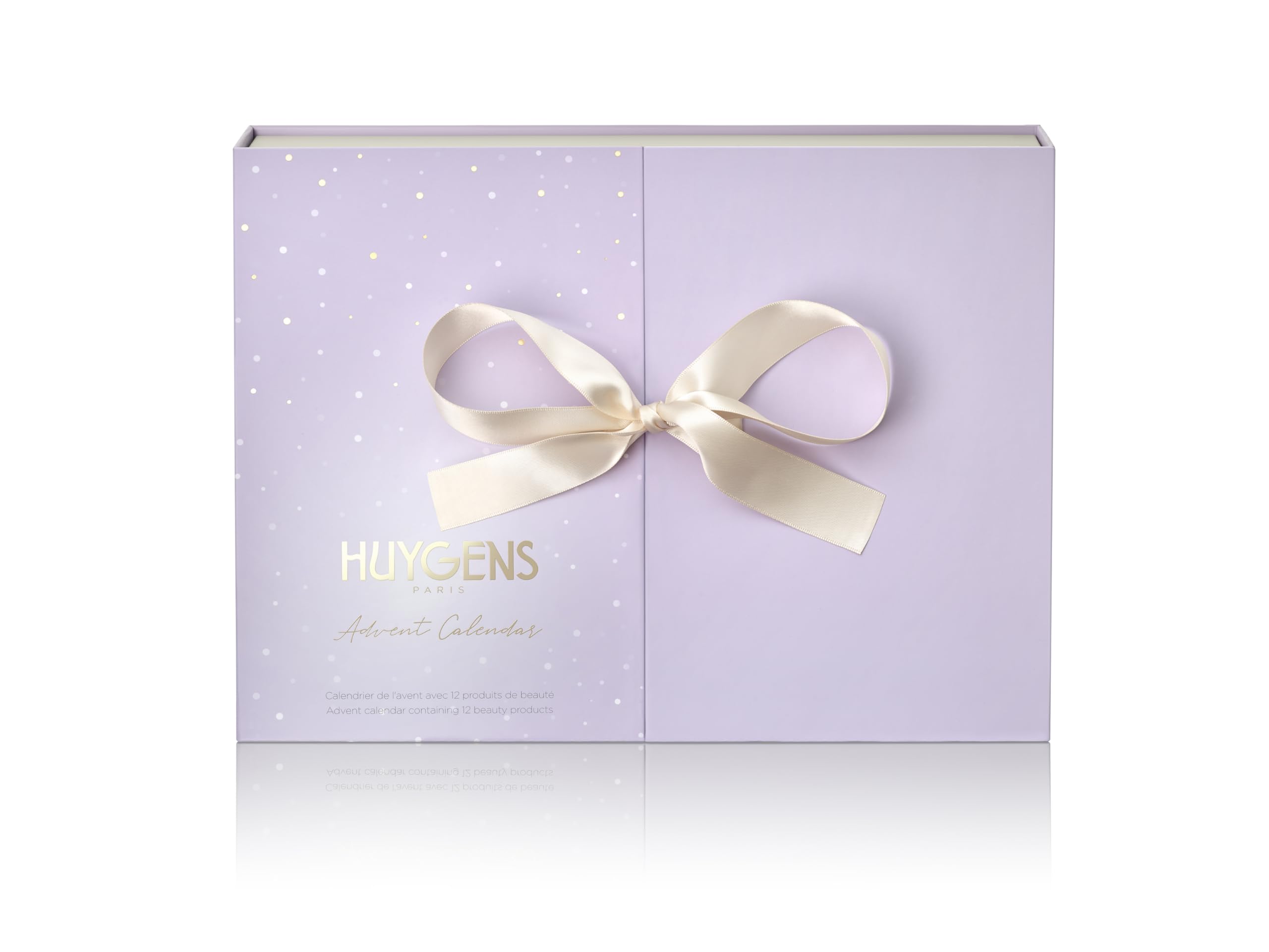 DERNIÈRES PIÈCES - HUYGENS Calendrier de l’Avent Beauté – 12 Surprises Soin Visage et Corps Bio & Vegan – Valeur 210€ – Fabriqué en France