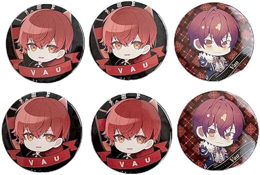 Amazon.co.jp: まとめ売りKnightA 騎士A 缶バッジ ばぁう 7点