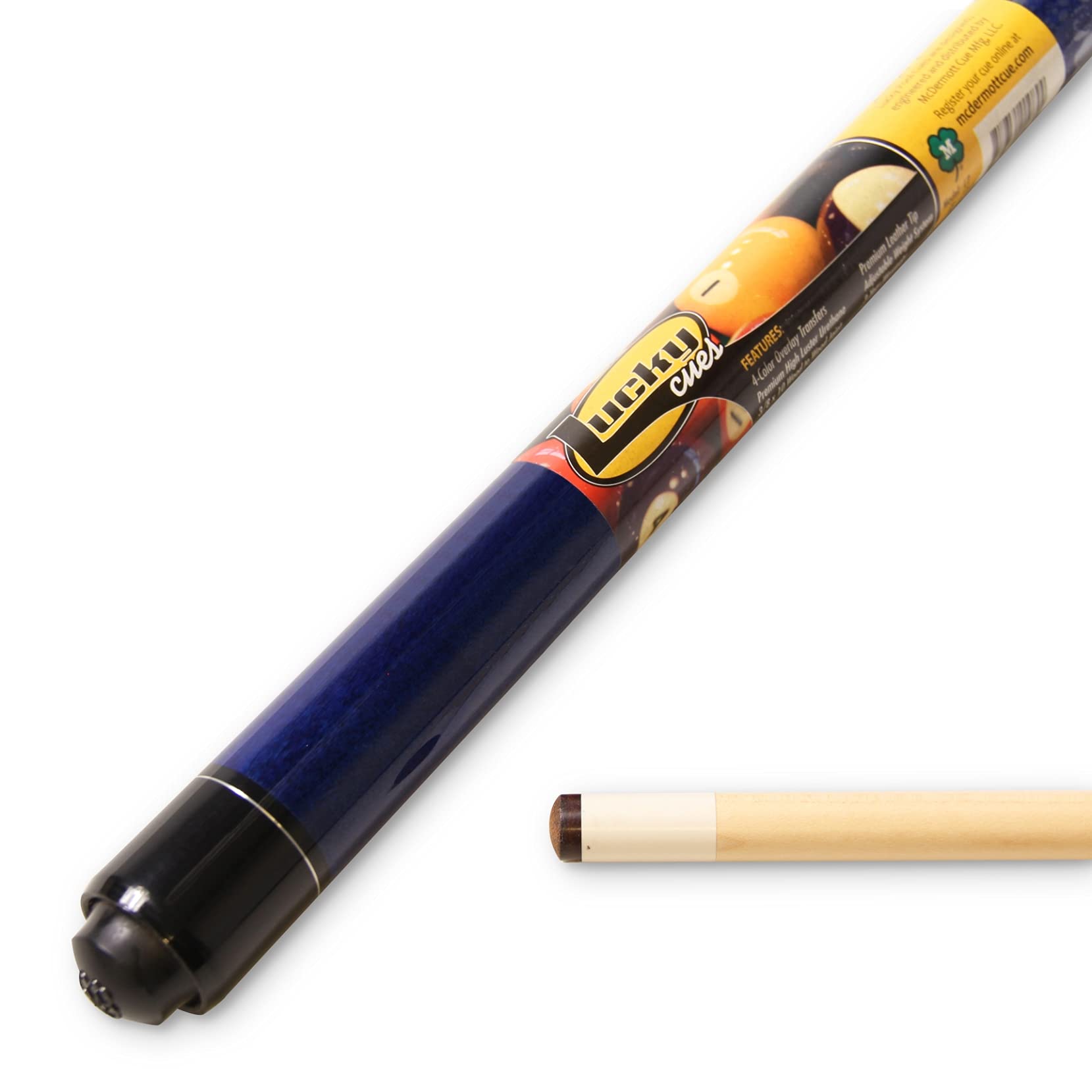 McDermottLucky Series American Pool Cue 13mm Tip – L2