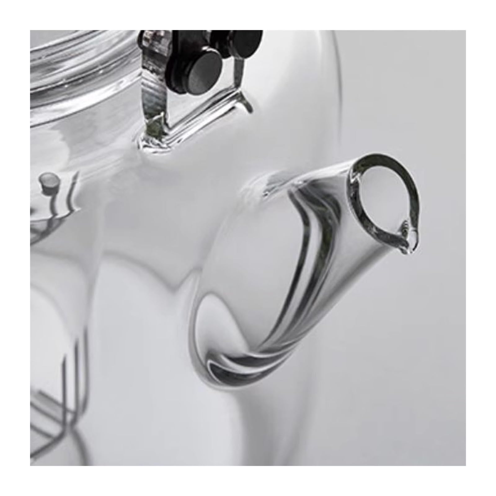 Teiera Teiera in vetro Set fornello elettrico in ceramica Cottura a vapore e bollitura Bollitore speciale for tè nero bianco integrato di grande capacità
