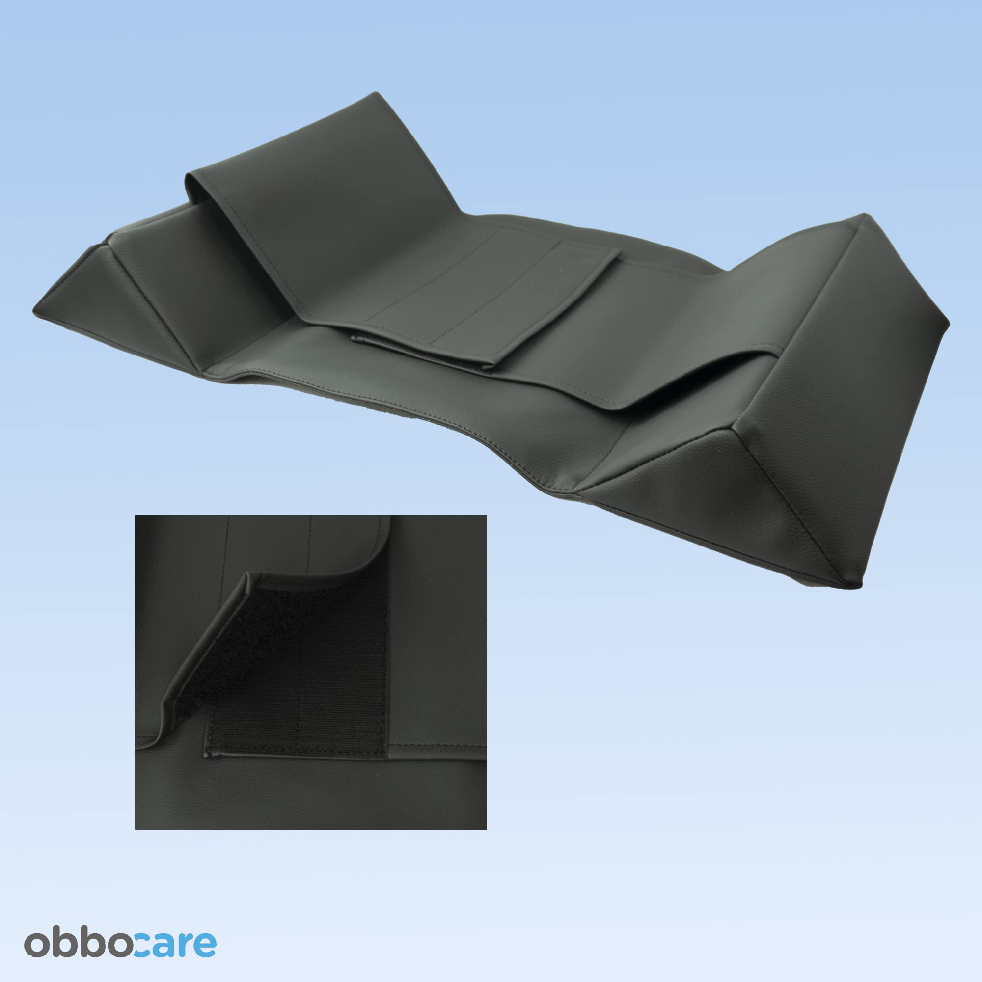Obbocare Foam Lędźwiowy Pozycjoner Poduszka na wózek inwalidzki Oparcie zapobiega bocznym ruchom pnia Poduszka Mocowanie pleców i postawy na krzesło