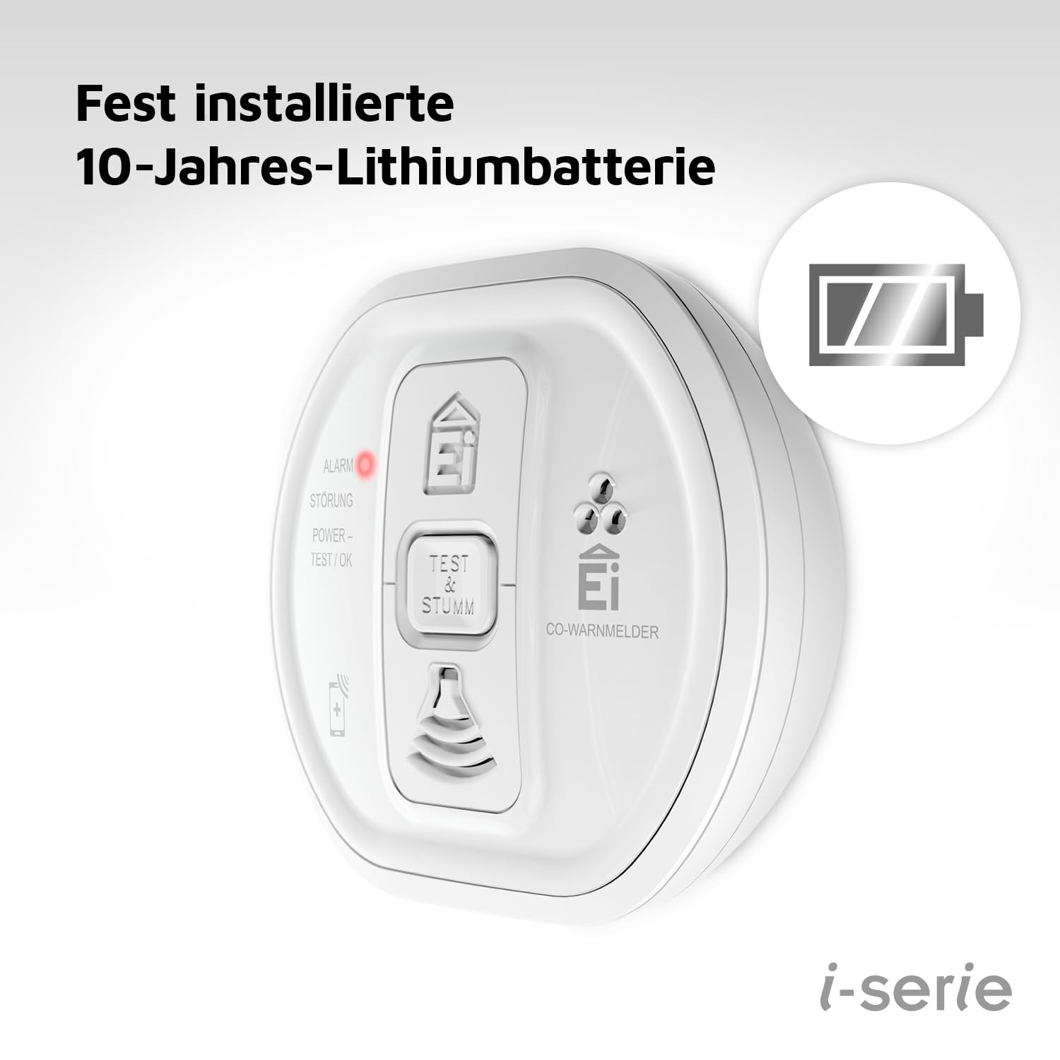 EI Electronics Ei208IW Serie i Détecteur de monoxyde de Carbone