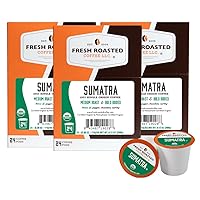 Vista 148 de Fresh Roasted Coffee, Tarrazu de Costa Rica, tostado medio, 24 cápsulas para cafeteras K Cup
