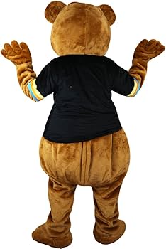 Amazon.co.jp: 茶色のクマのウサギ マスコット コスチューム 漫画