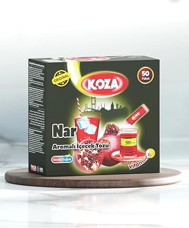 Koza Tek Içimlik Nar Aro. Içecek Tozu (50 ADET)