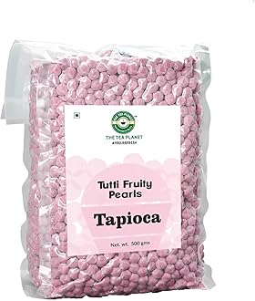 Tea Planet Tapioca Pearls – Chewy Treat for Bubble Tea, Desserts, and More | ...