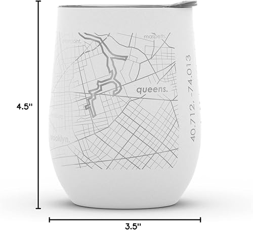 Vista 396 de Well Told Lexington Kentucky Map - Vaso de vino aislado con grabado de mapa de Kentucky, taza de acero inoxidable grabada (12 onzas, verde domingo)