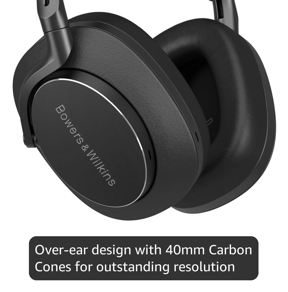Bowers & Wilkins Px8 Wireless Headphones, Noise Cancelling Over