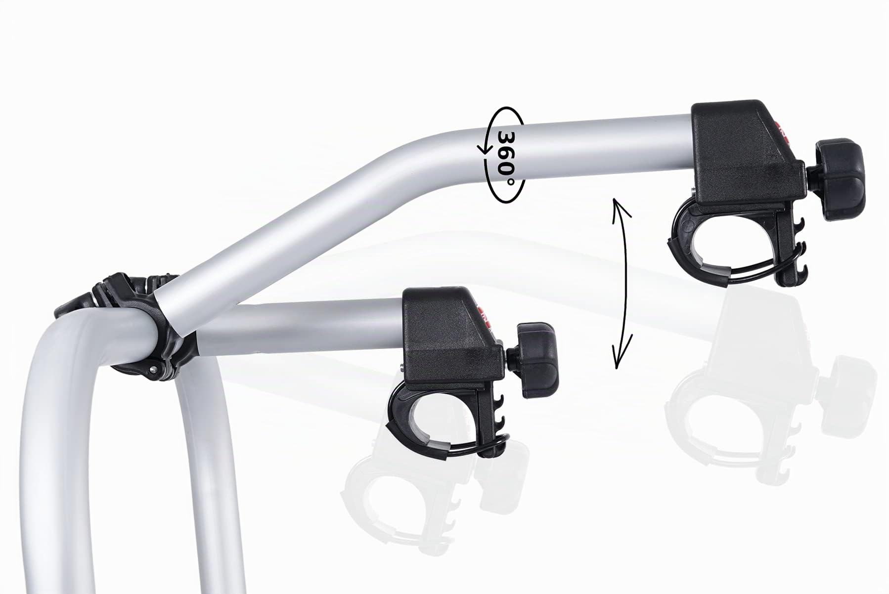 FABBRI Portabicicletas trasero para Ducato Jumper Boxer Bici OK MTB Van -2 Bici
