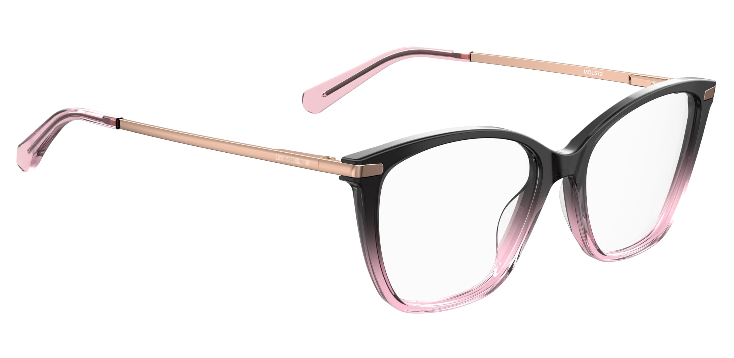 Love Moschino MOL572 Oprawki do Okularów Black Pink 53/17/140 donna