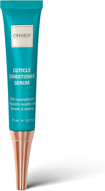 Onsen Cuticle Cream, Nail Cuticle Oil in Deep Action - Japanese Natural Healing Minerals Nail Care Serum and Butter, Sooth, Repair, and Strengthen Cuticles and Nails, Visible Results (1 Count /05oz)