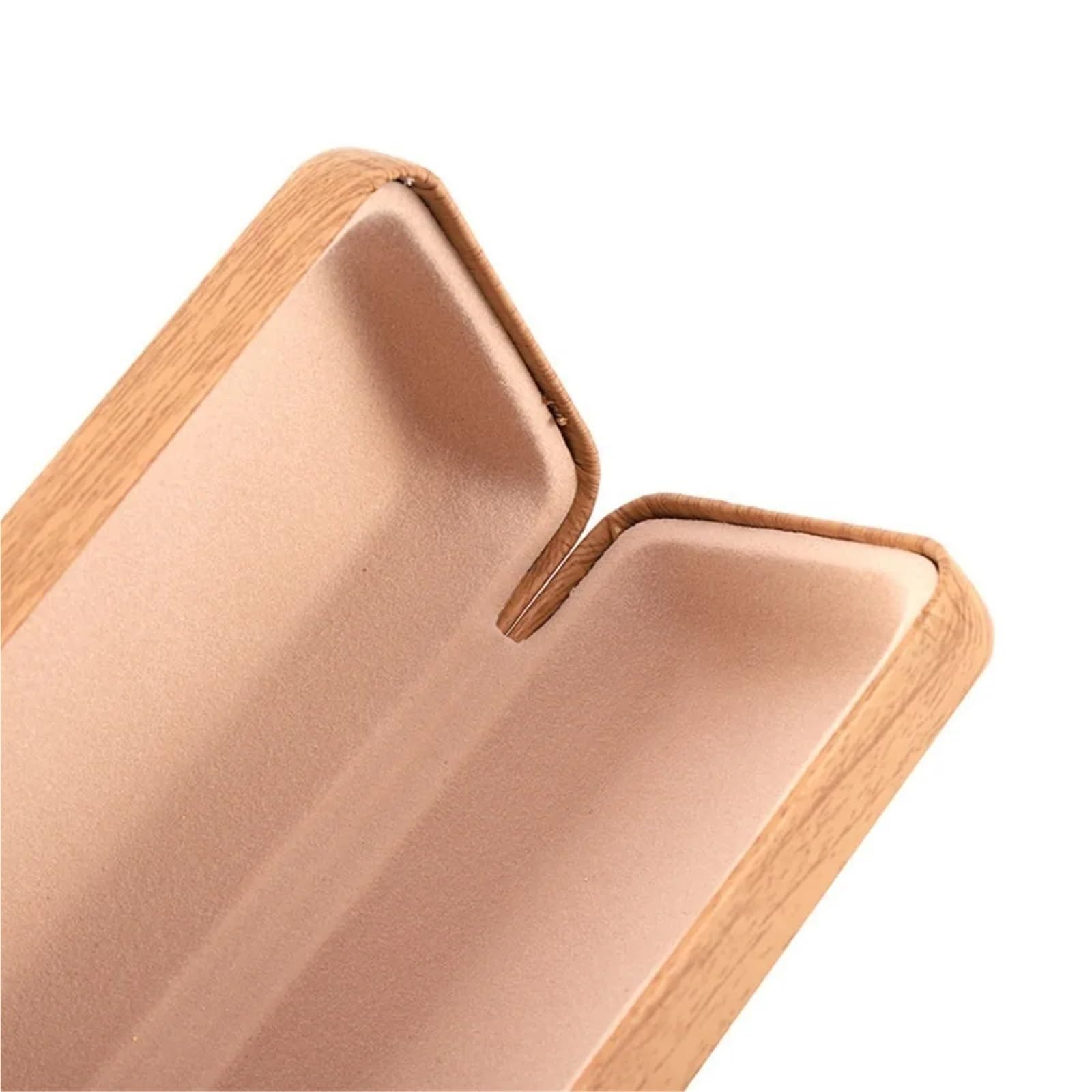 Estuche for gafas de lectura Metal, soporte duro grano madera, caja for hombres y mujeres, 2 uds Para Mujer
