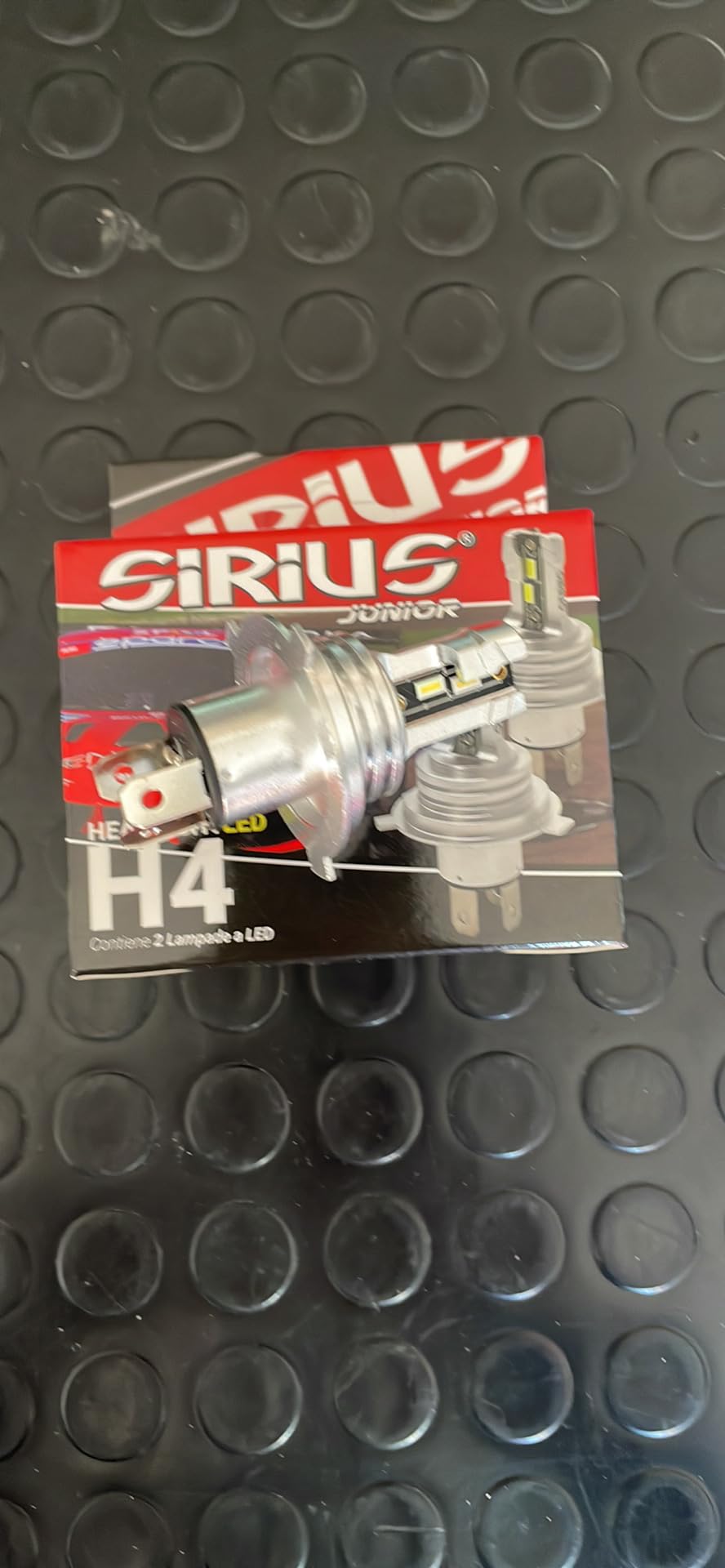 Sirius - Kit de 2 faros LED H4 Junior Series – 12 V 6000 K – 2600 lúmenes – Compatible con coche y moto