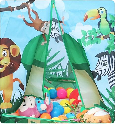 Miniatura 5 de NUOBESTY Tienda para niños Tienda infantil Playhouse Tienda de juegos de ventana interior de plástico