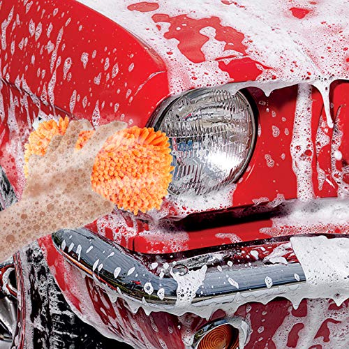Scrubit 224 Microfiber Car Wash Sponge - Non-Scratch Wash Mitt Microfibers thumb #3