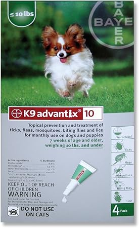 flea treatment for dogs under 4 pounds