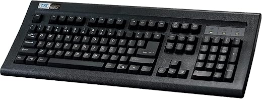 TVS ELECTRONICS USB Gold Keyboard (Black)