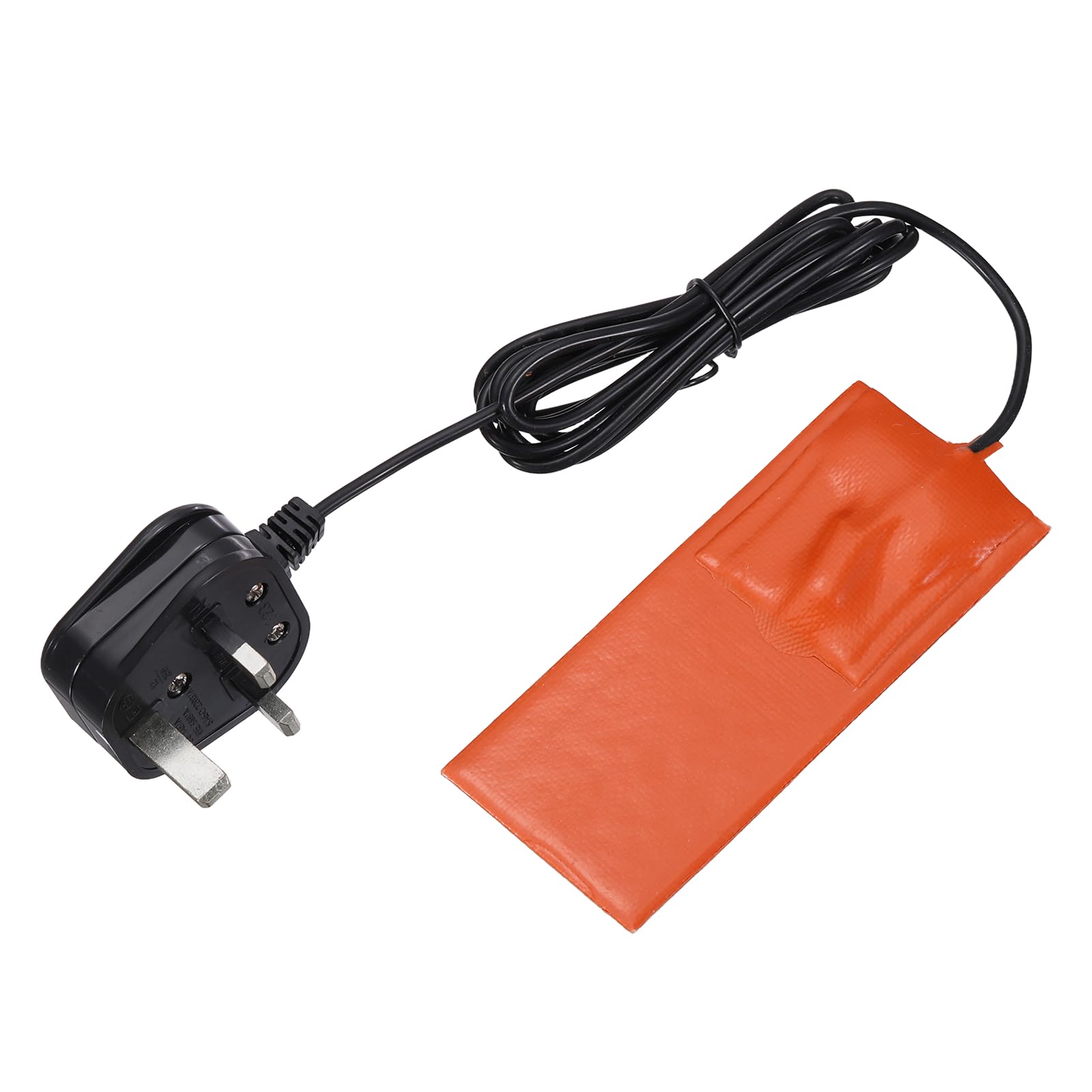 sourcing map Silicone Heating Pad, 220V 75W Car Engine Block Oil Pan Heater Heater Strip for Constant Temperature 127mm x 54mm