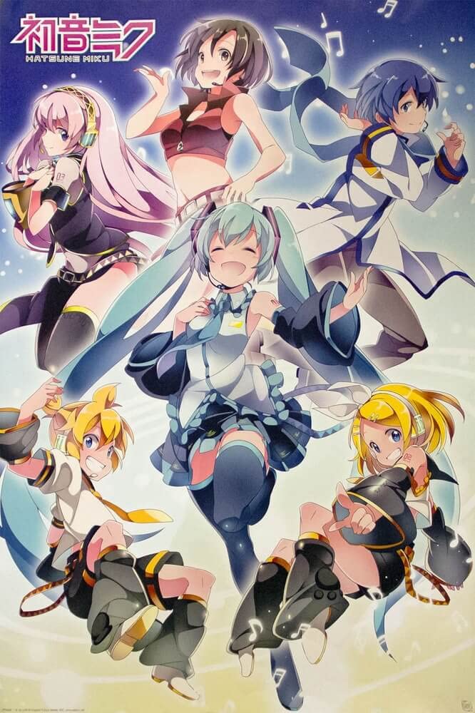 Amazon.com: Hatsune Miku - Group - Officially Licensed - Poster