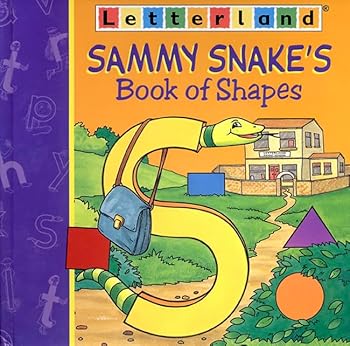 Hardcover Sammy Snake's Book of Shapes (Letterland) Book