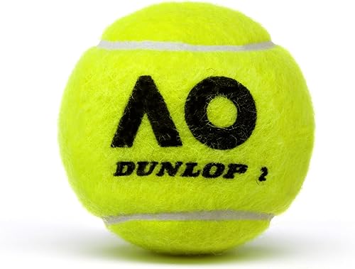 Miniatura 3 de Dunlop Sports Australian Open AO Extra Duty Pelotas de Tenis - Caja de 24 latas (72 Pelotas)