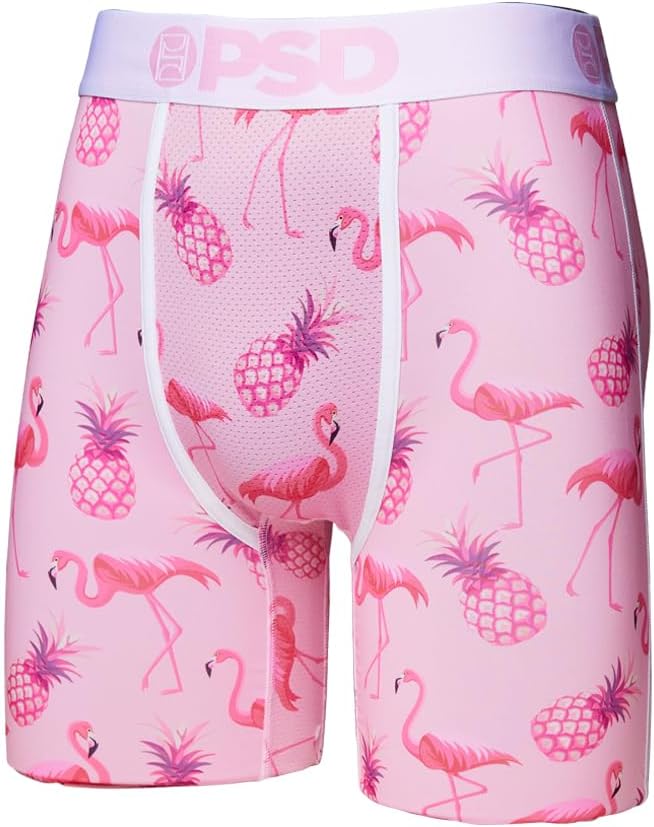 PSD Underwear Mens Boxer Briefs - Tropical, Standard Length Pack & Singles, Soft & Breathable Boxer Briefs for Men - Image 4