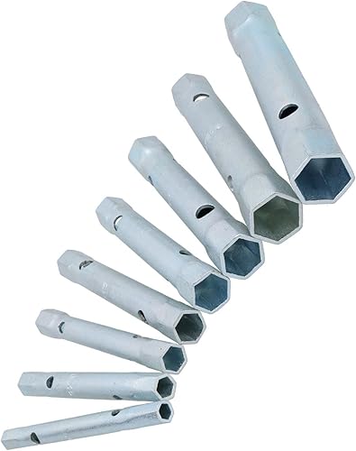 Miniatura 2 de Llave inglesa de caja métrica, juego de barra de torsión tubular, 8 unidades, 0.236-0.866 in