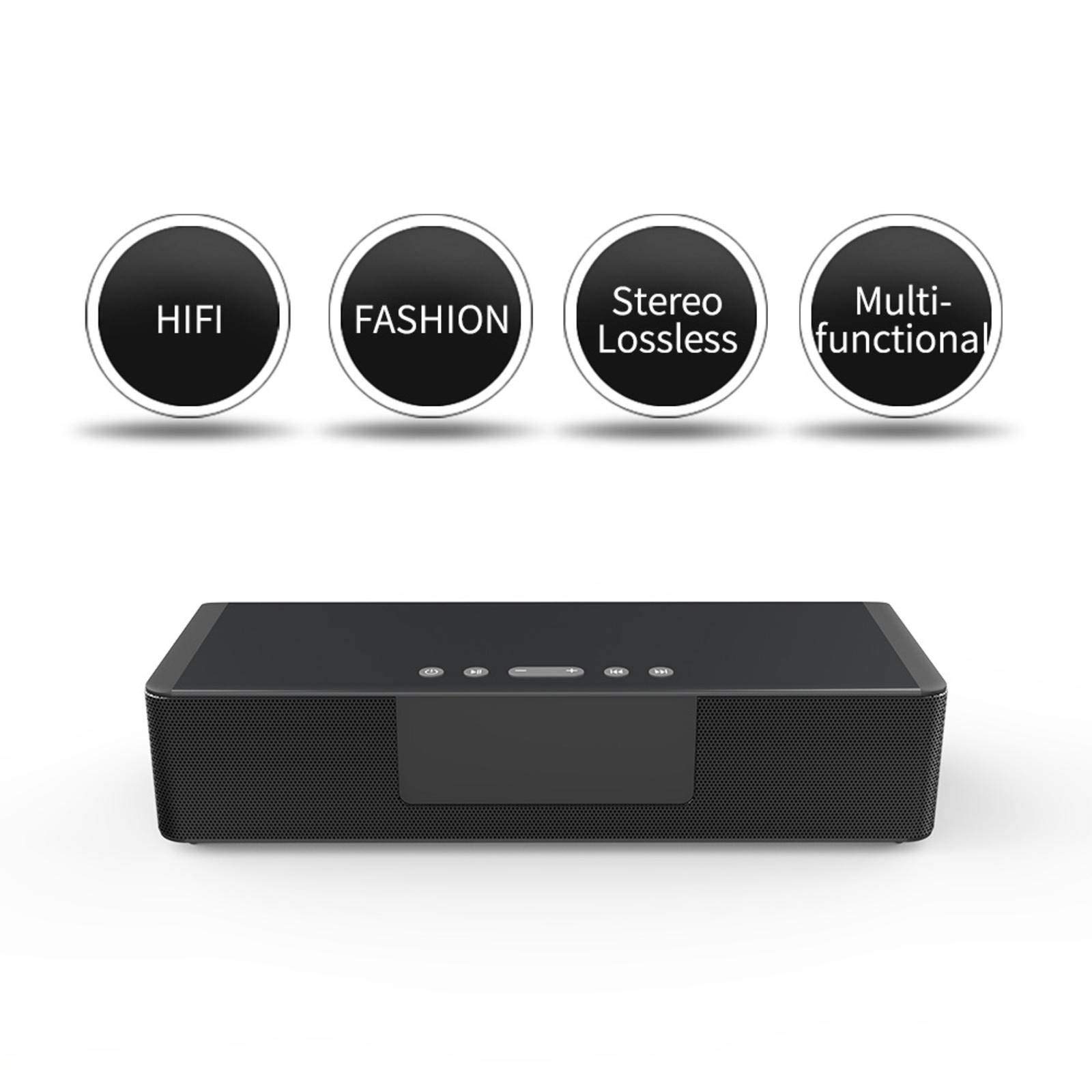 N-B Barre de son Bluetooth Home Cinéma Multifonction