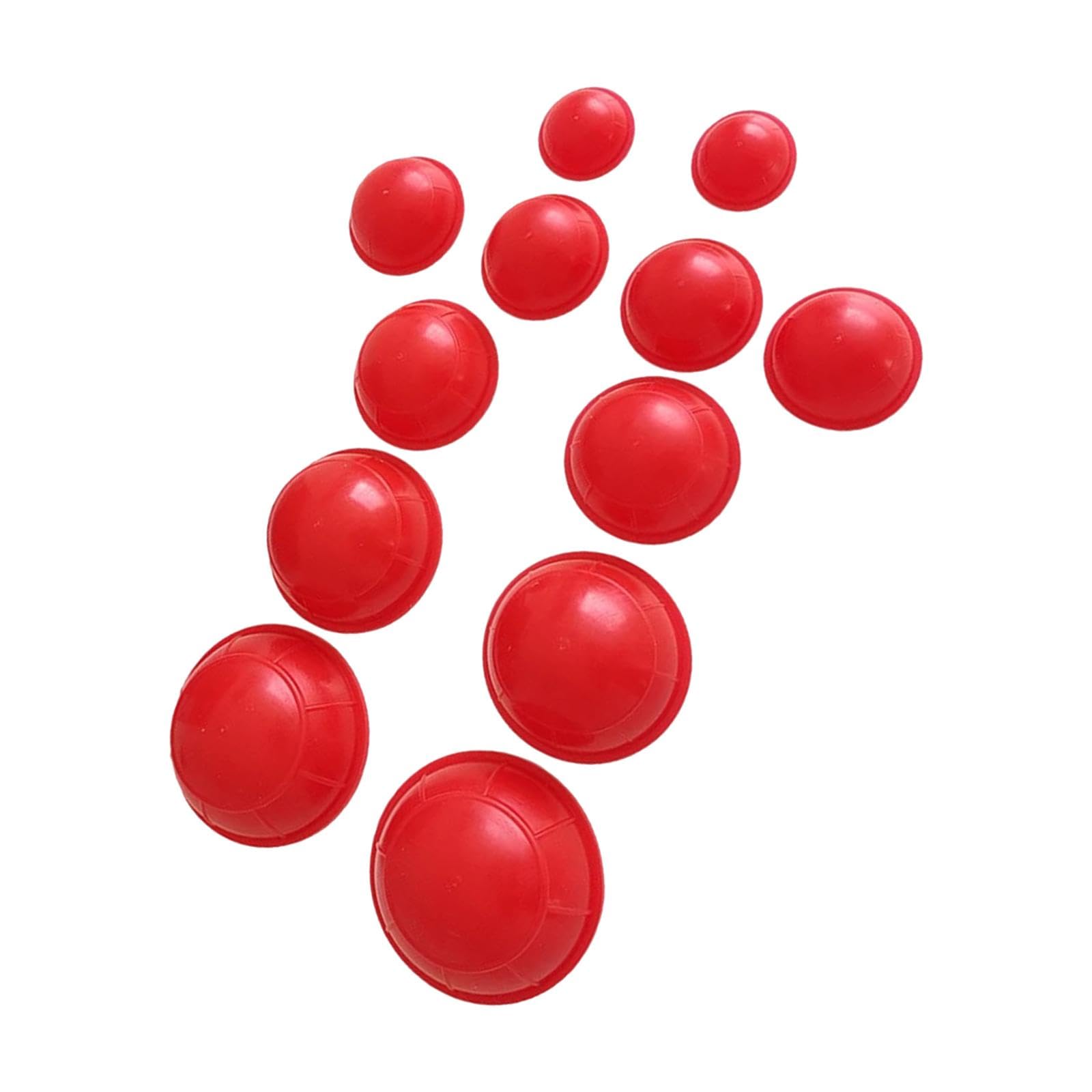 Kit di Coppettazione in Silicone Premium per Una Migliore, Rosso