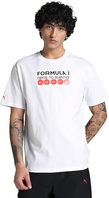 PUMA Formula 1 Drive to Survive Relaxed Graphic Tshirt