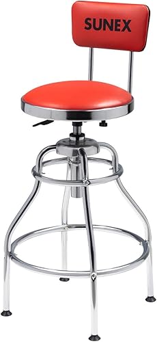 Sunex 8516 taburete hidráulico cromado Sunex 8516 taburete hidráulico cromado