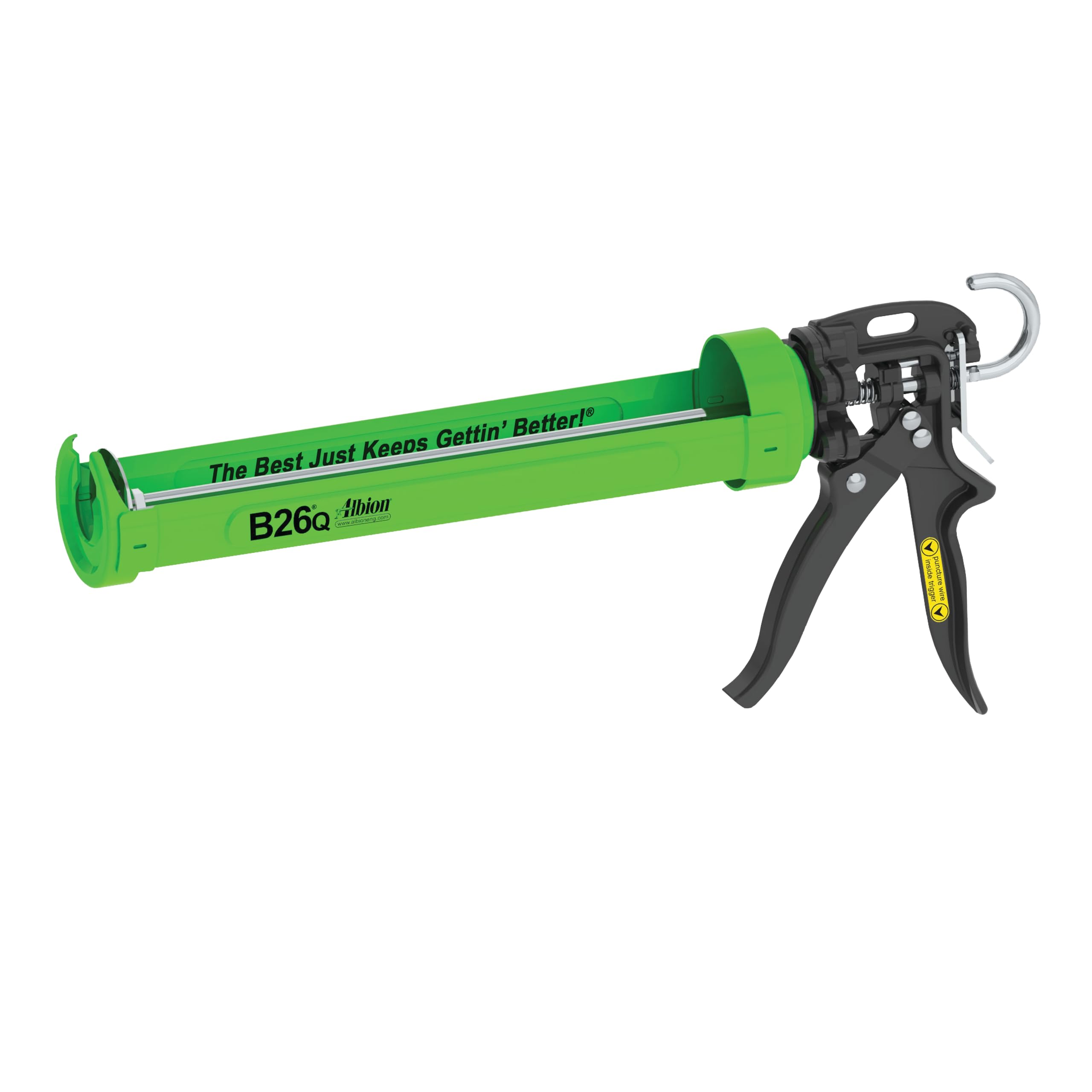 Albion Engineering Company B26Q B-Line Manual Cartridge Caulking Gun, 1 Quart, 26:1 Drive