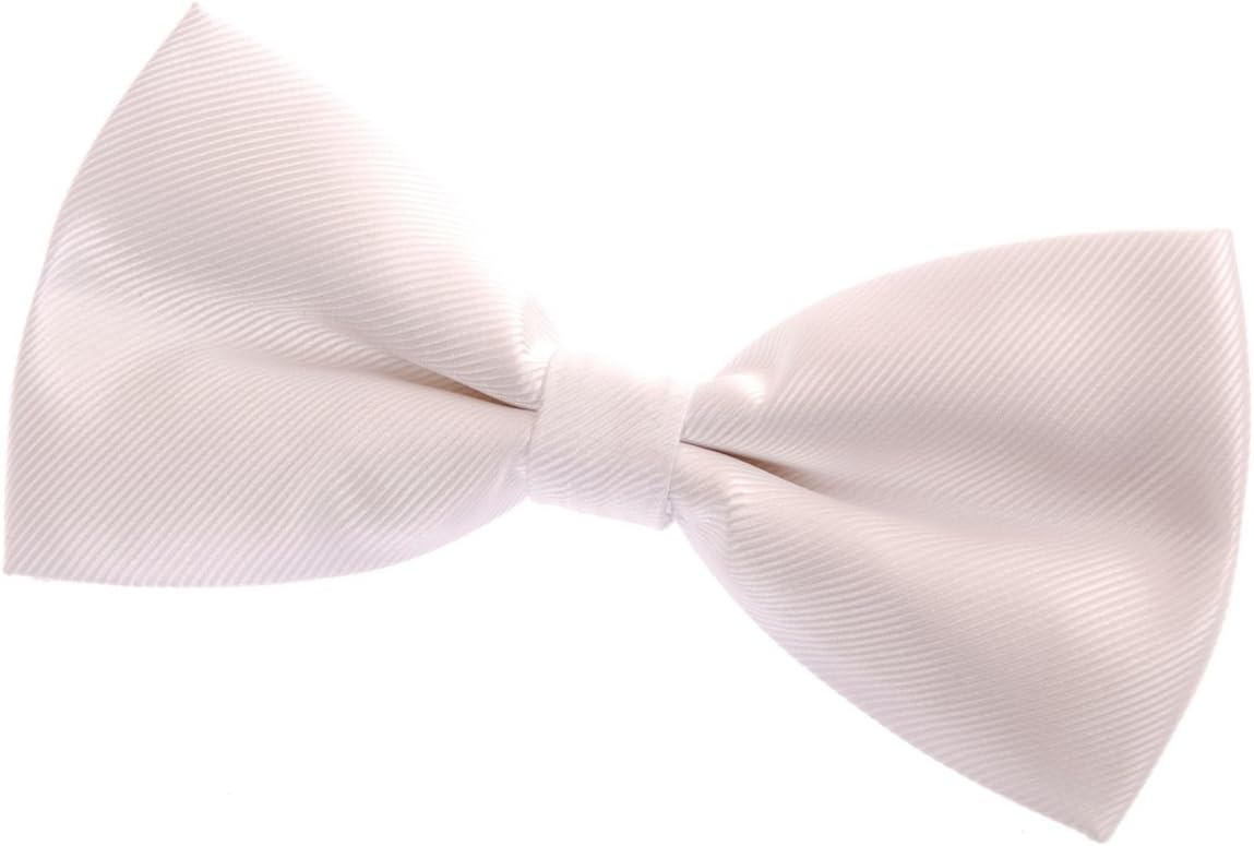 Retreez Woven Microfiber Pre-tied Bow Tie (Width: 5") - Various Colors