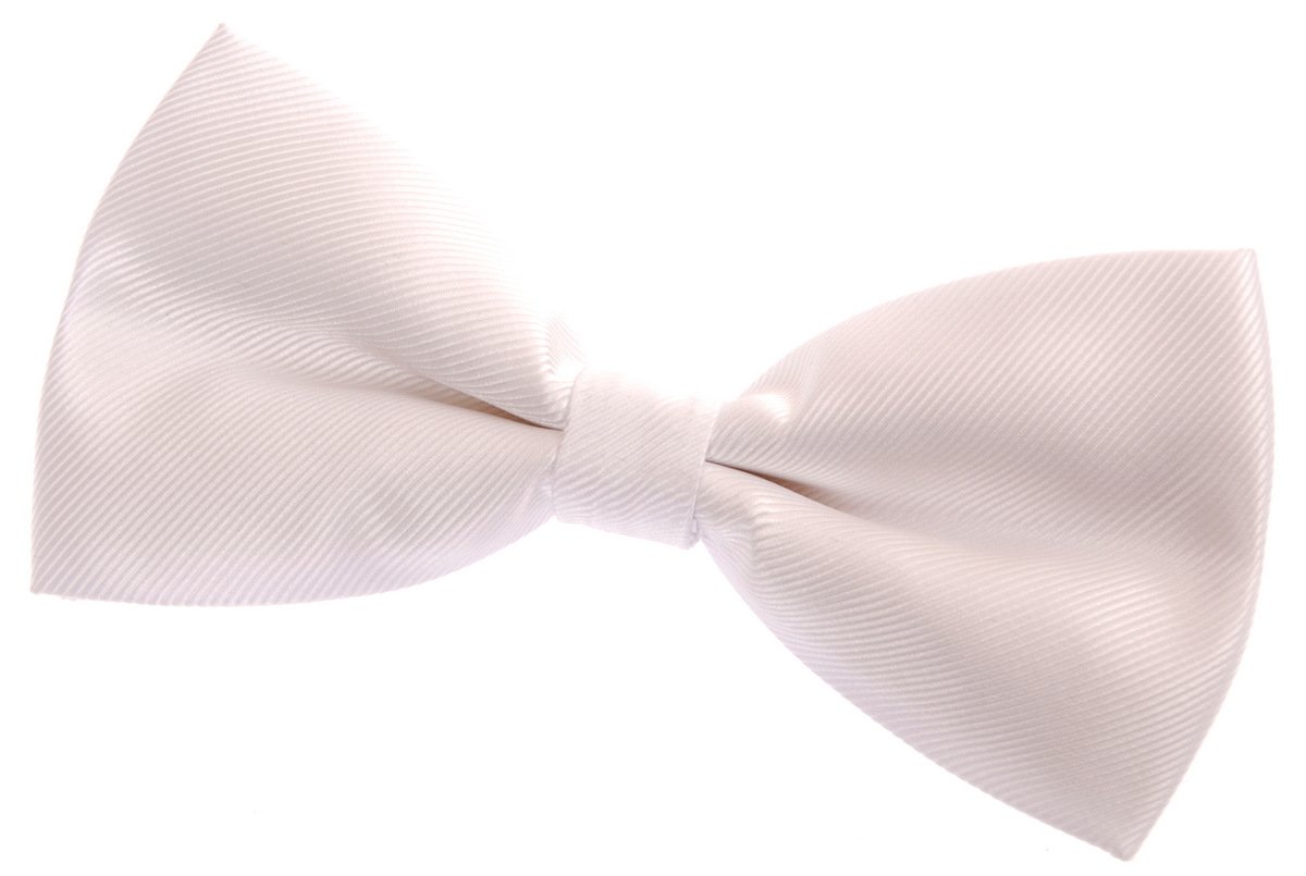 Retreez Woven Microfiber Pre-tied Bow Tie (Width: 5") - Various Colors