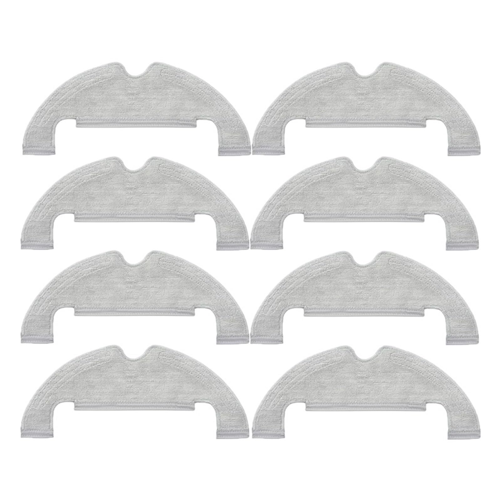 Kicici Compatible With Xiaomi Dreame Bot D10 Plus RLS3D Robot Vacuum Cleaner Accessories Hepa Filter Mop Cloth Dust Bags Main Side Brush Parts(Set8)