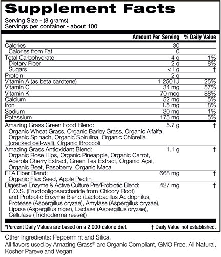 Amazing Grass Green Superfood Original, 28.2 Ounce #TOP4