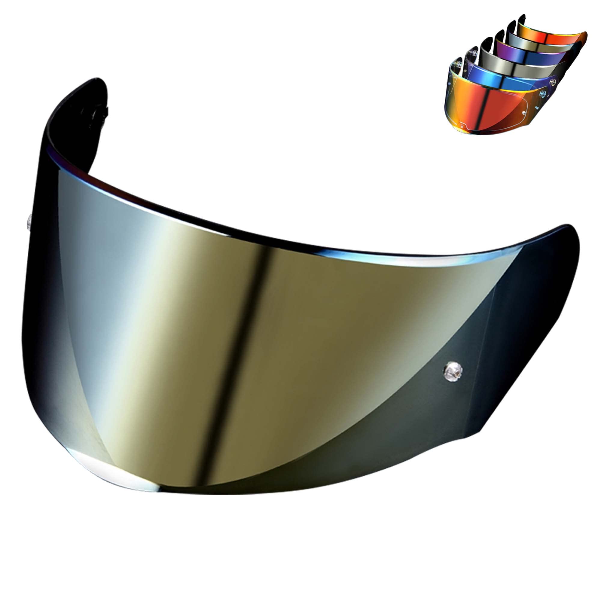 LogtoReplacement Motorcycle Helmet Shield for LS2 FF353/320/328/800 Helmets Visor Sun Protection Helmets Accessories Universal