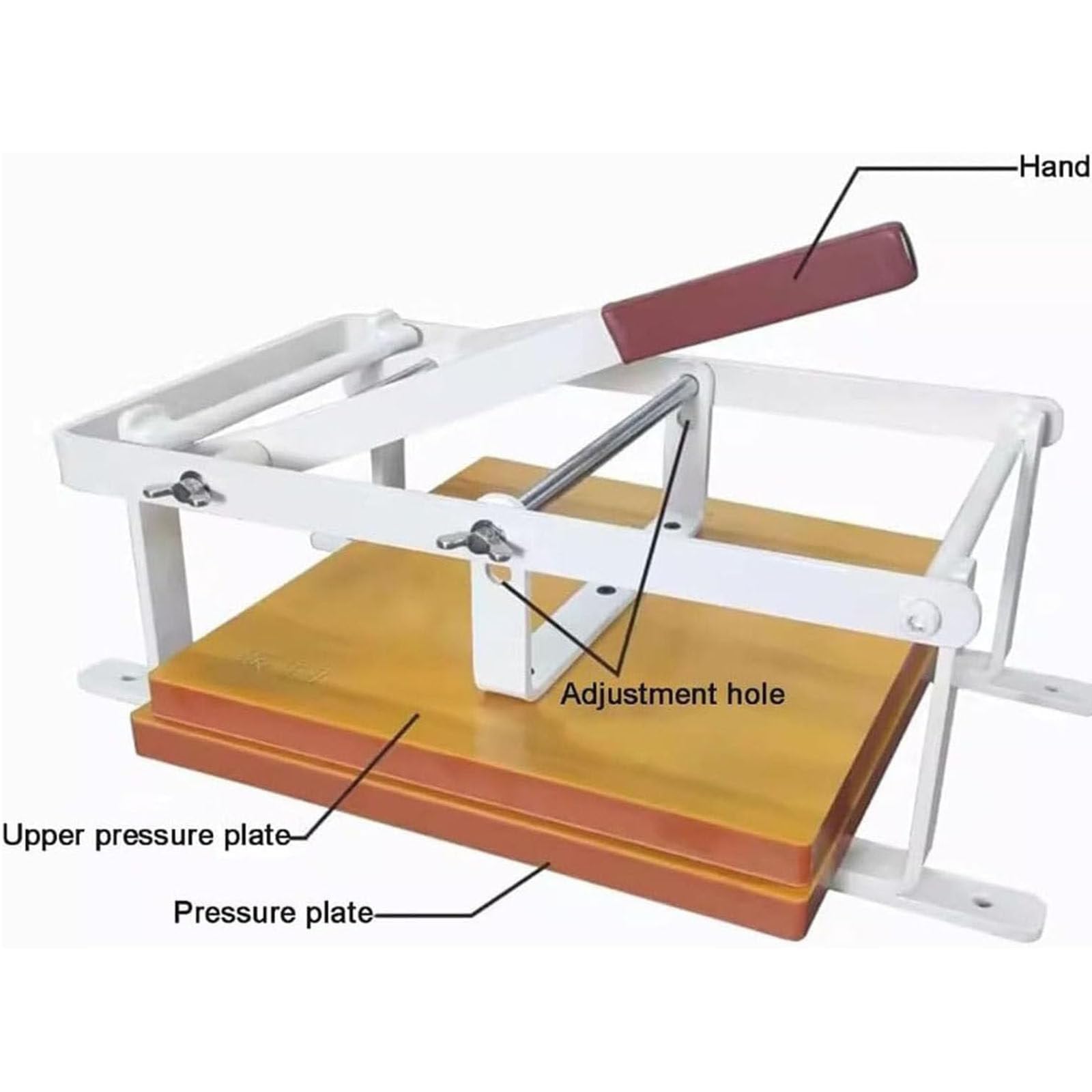 Máquina de impresión de bloques con ajuste de altura para impresión de linóleo y bloques de madera