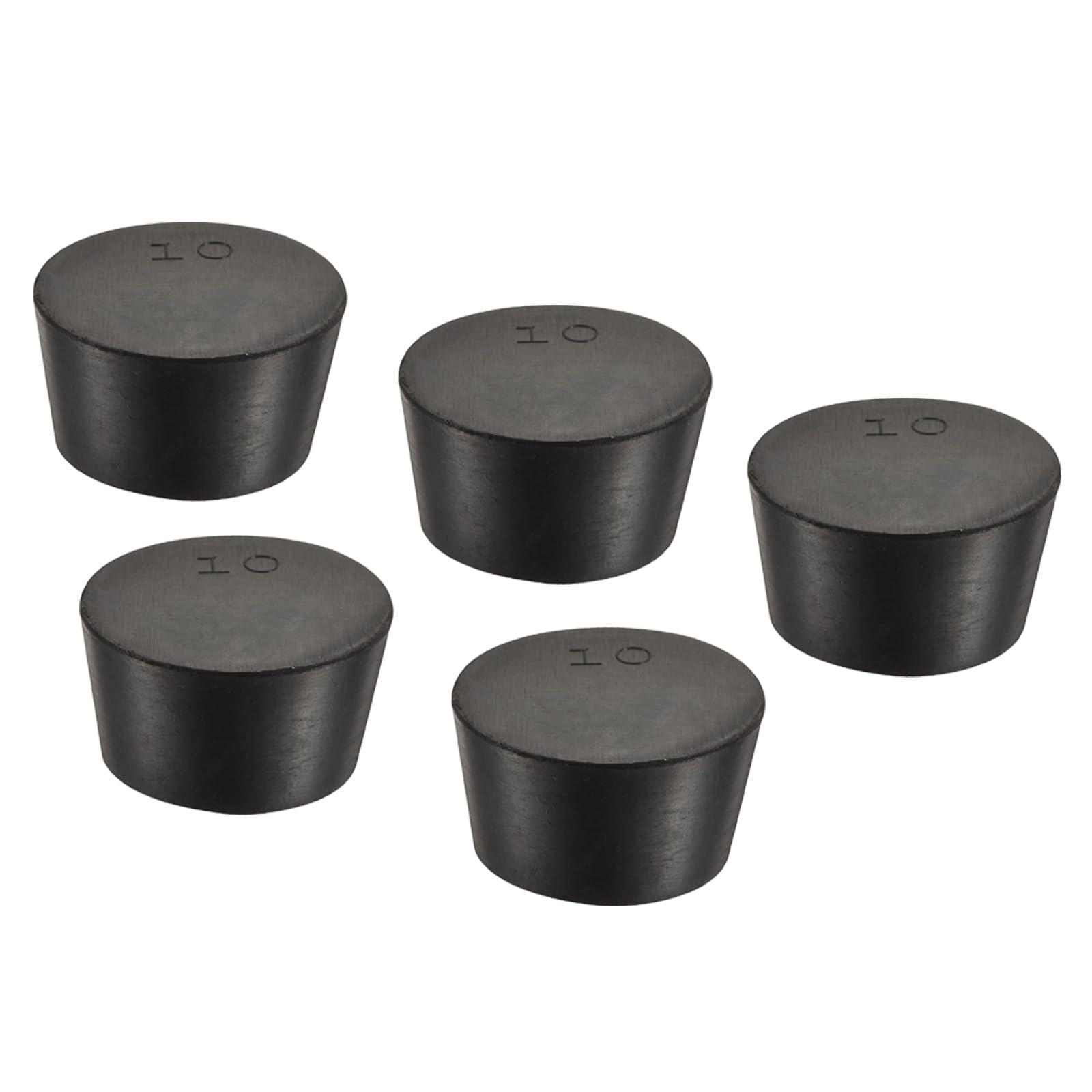 YOKIVE 5 Pièces Bouchons Caoutchouc, Coniques Bouchons Avec