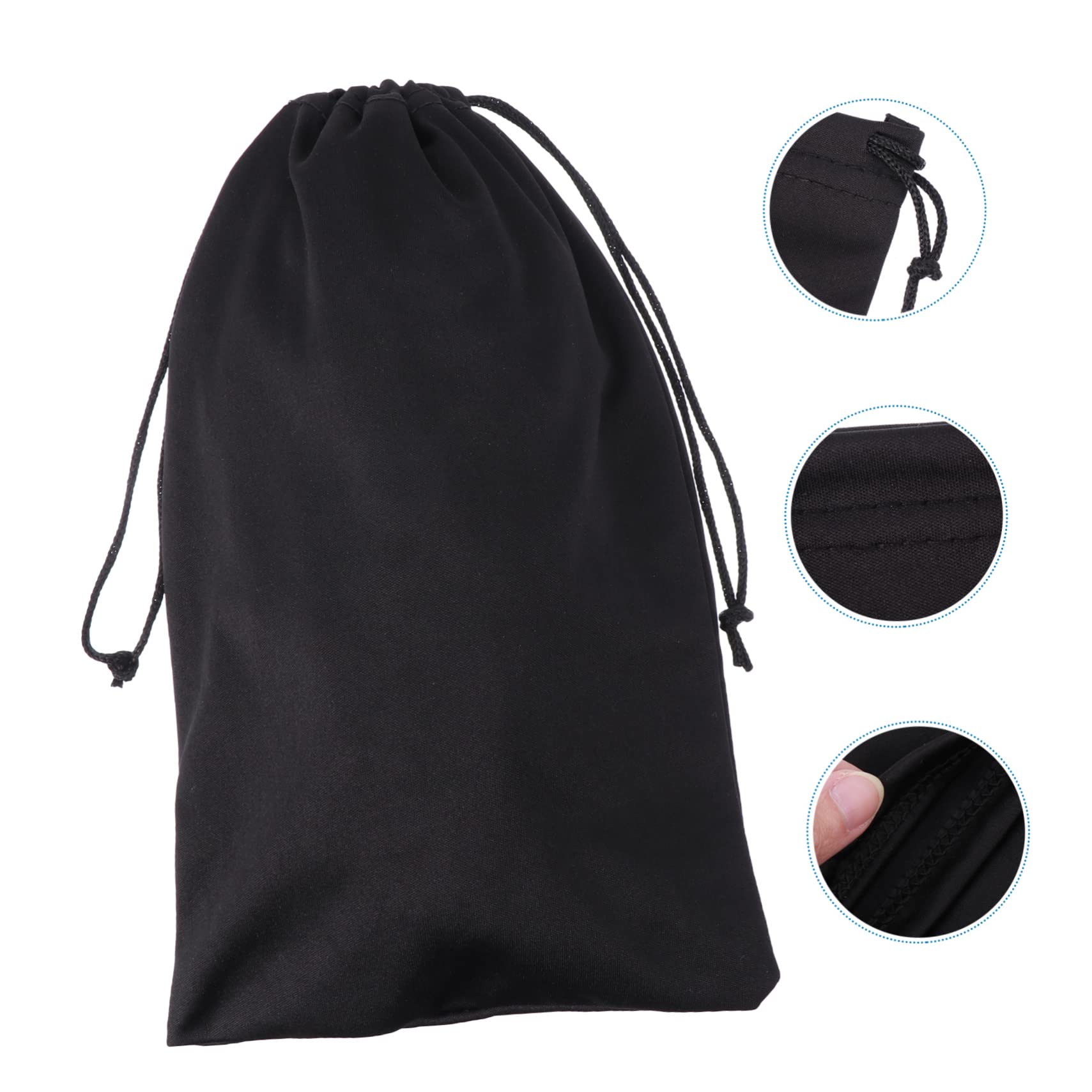 BESPORTBLE 90pièces Pochette De pour Lunettes De Ski Microfibre Rangement avec Cordon De Serrage pour Masques De Ski Et Lunettes De Neige Couleurs Uniques Et Pratiques